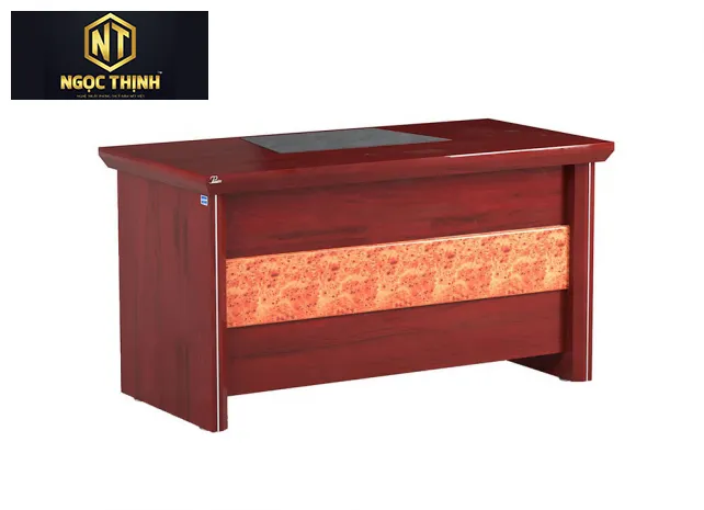 Bàn lãnh đạo cấp trung mặt hình chữ nhật có bàn phím ET1400G Bàn lãnh đạo cấp trung mặt hình chữ nhật có bàn phím ET1400G